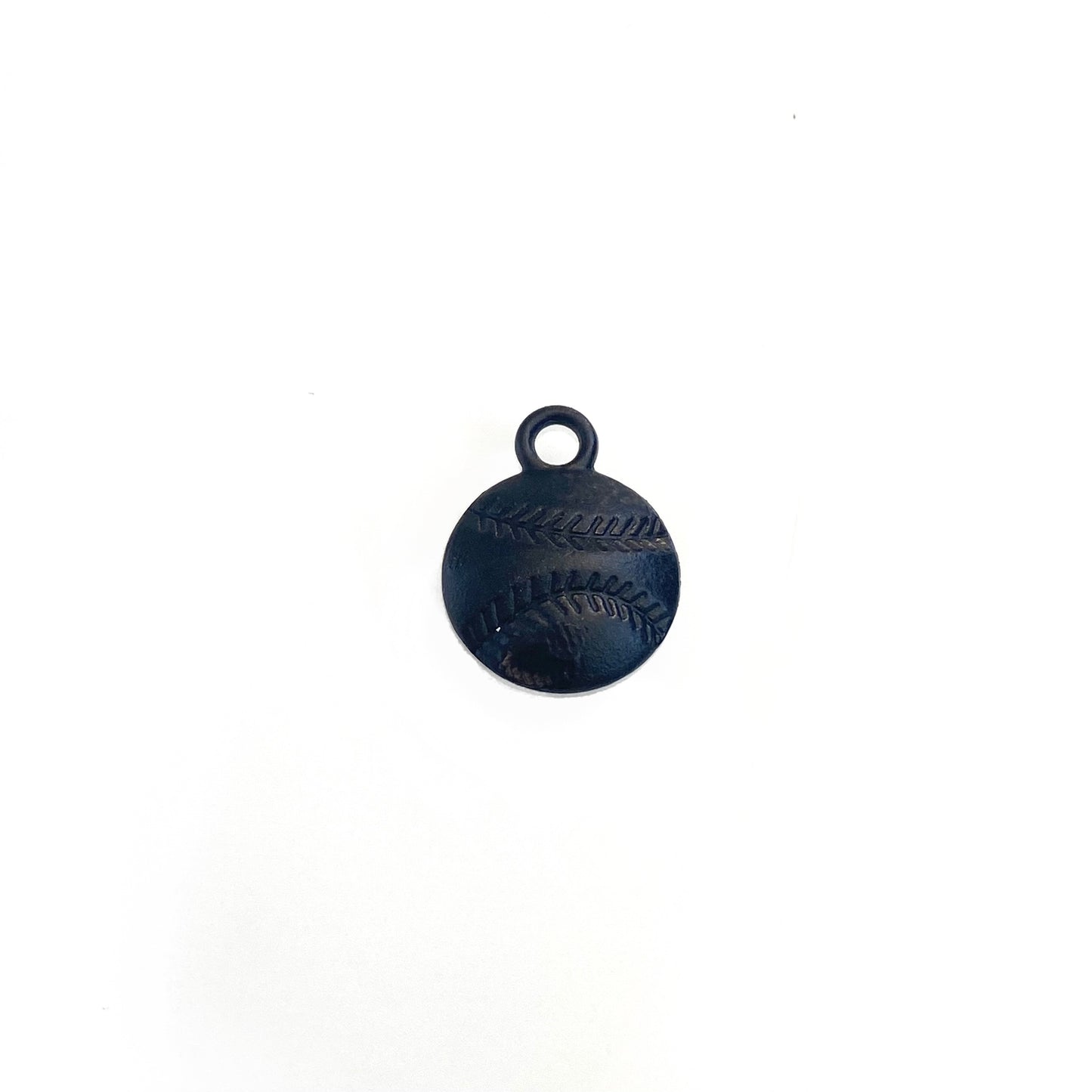 Black Baseball Charms