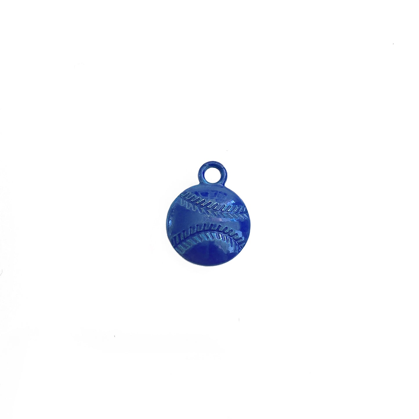 Blue Baseball Charms