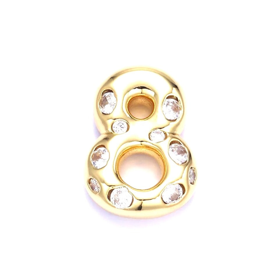 Bubble Number Necklace