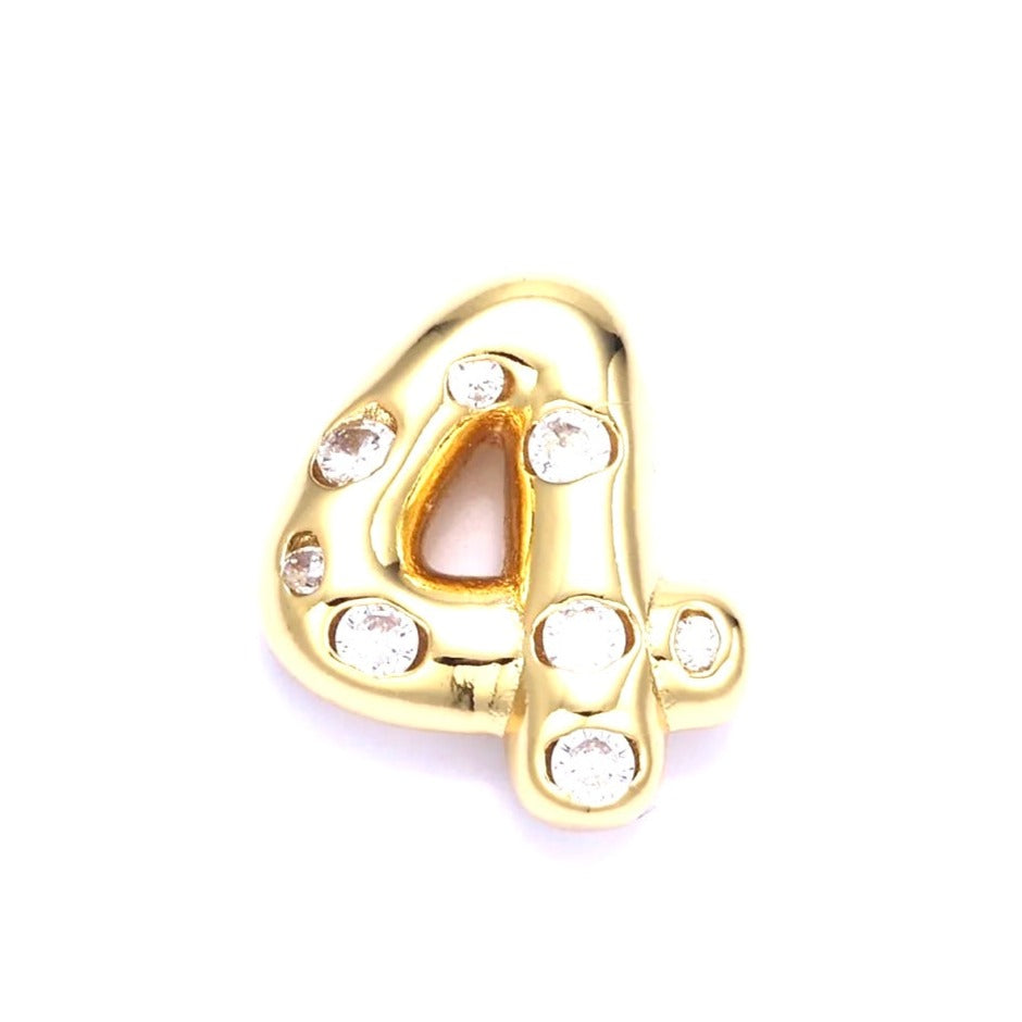 Bubble Number Necklace