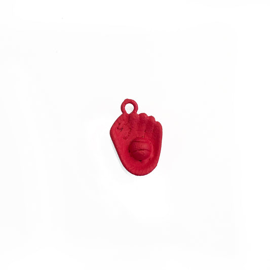 Red Baseball Charms