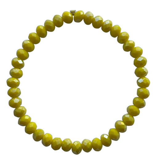 Gold Crean Plain Bracelet